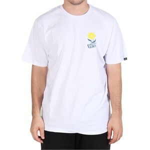 Vans Vintage Off The Wall Flower Daze Tee - Mens Medium Slim Fit Excellent Con.
